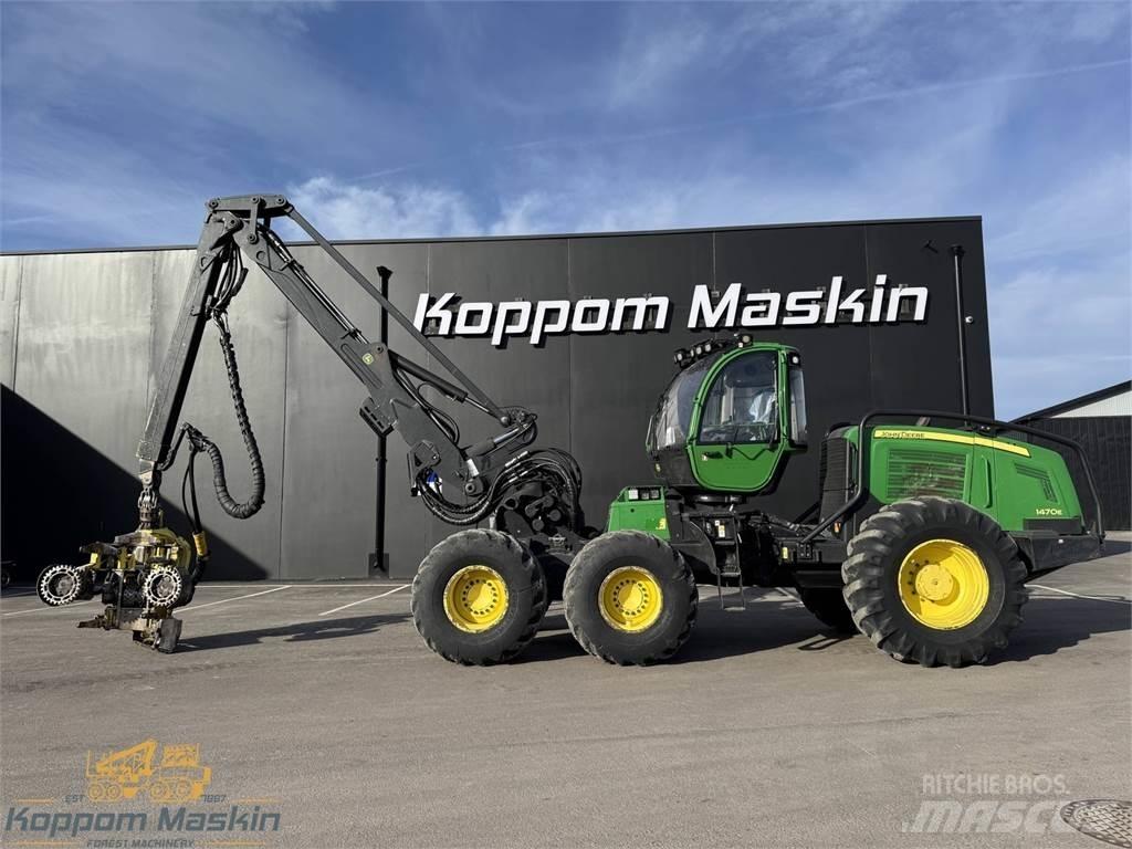 John Deere 1470E Abatteuse