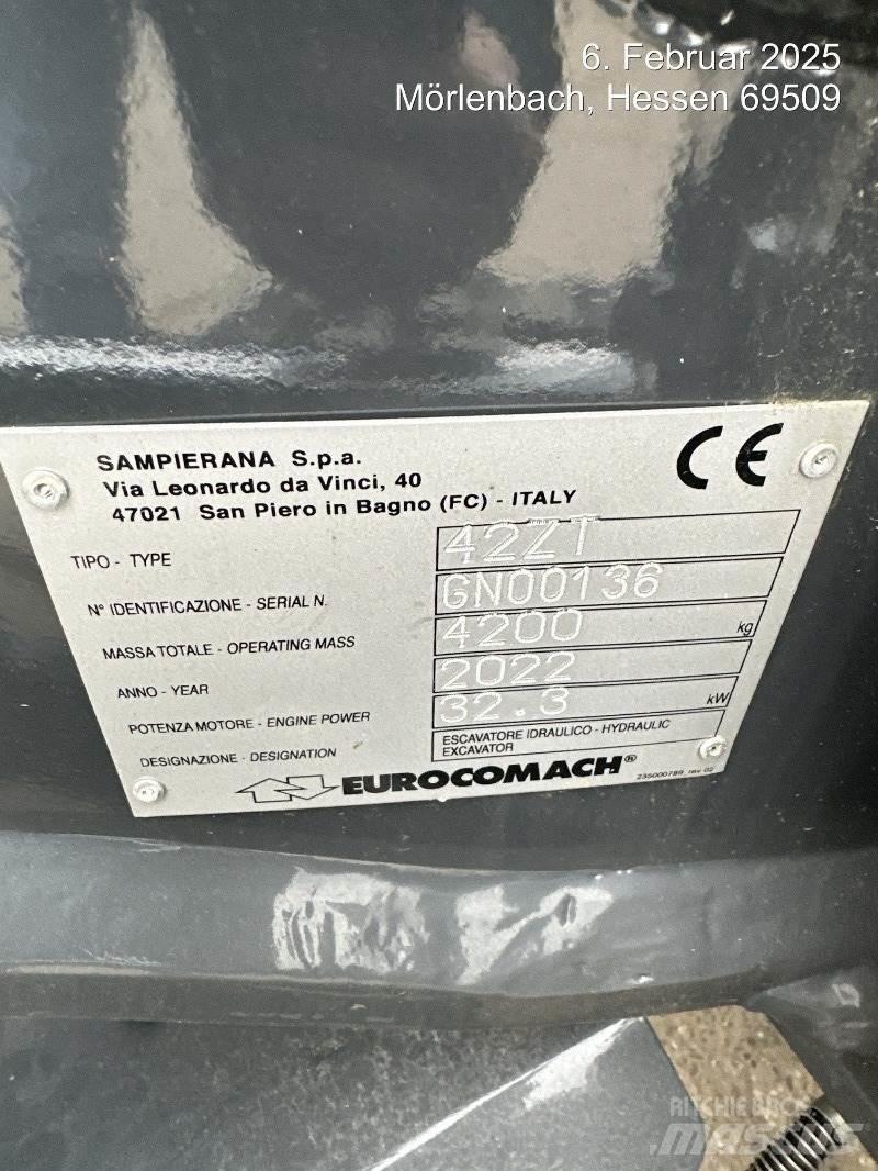 Eurocomach 42ZT Mini pelle < 7t