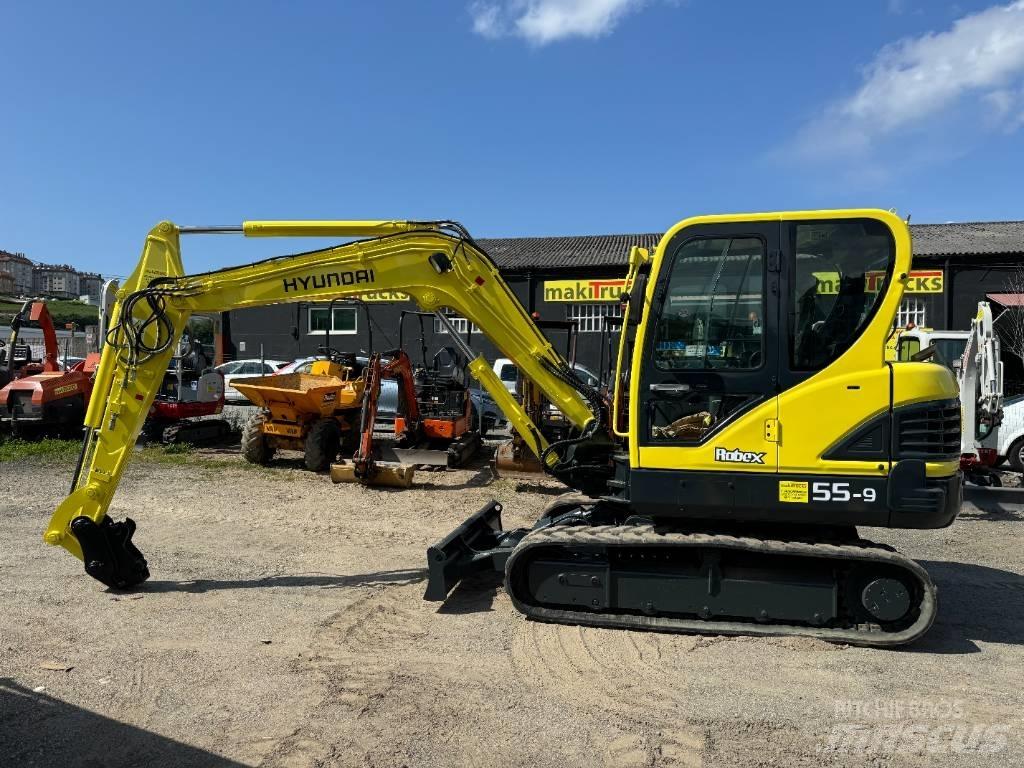 Hyundai Robex 55-9 Mini pelle < 7t