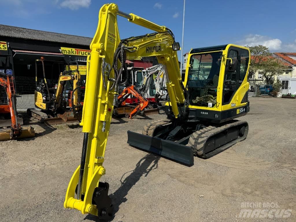 Hyundai Robex 55-9 Mini pelle < 7t