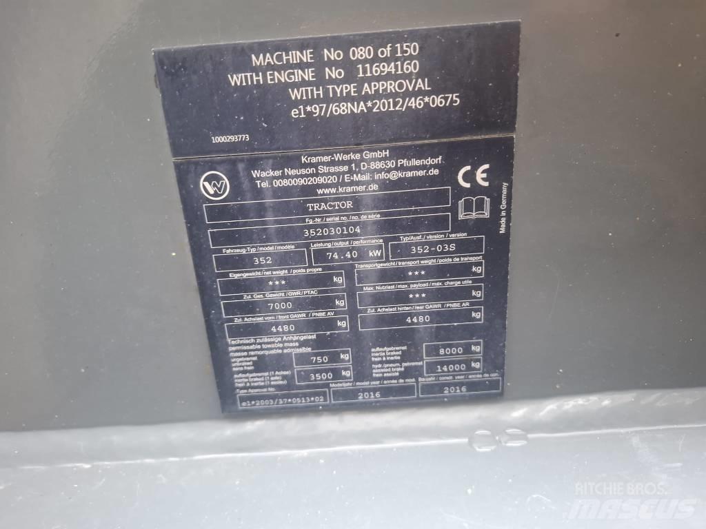 Kramer 8105 Chargeuse sur pneus