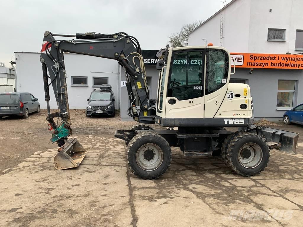 Terex TW 85 Pelle sur pneus