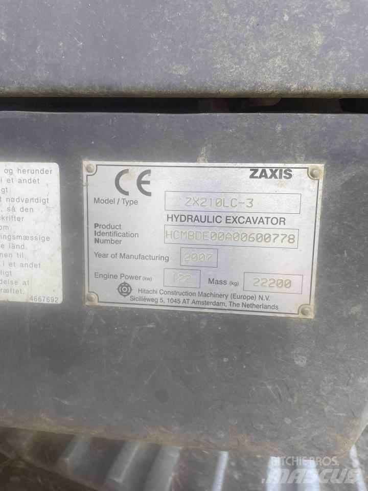 Hitachi ZX210 Pelle sur chenilles