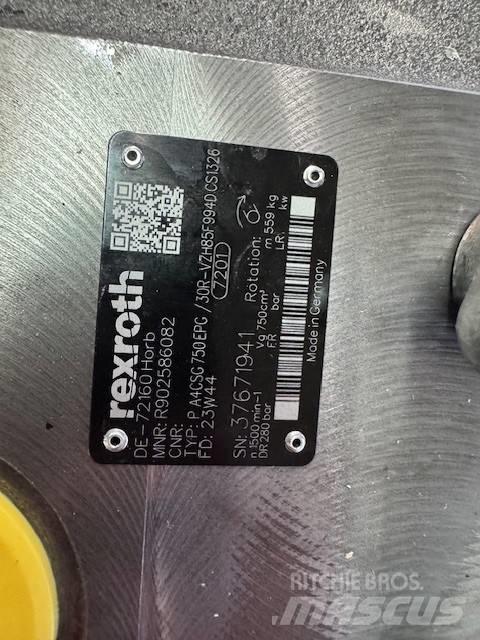 Rexroth A4CSG750 EP Hydraulique