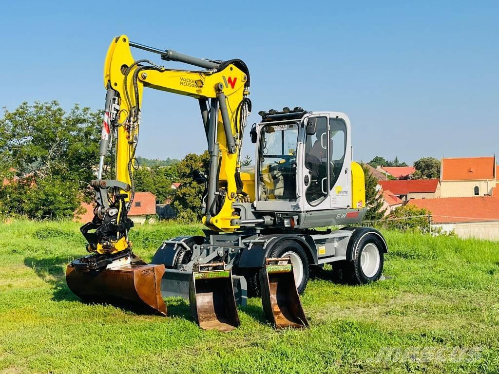 Wacker Neuson EW 100 Pelle sur pneus