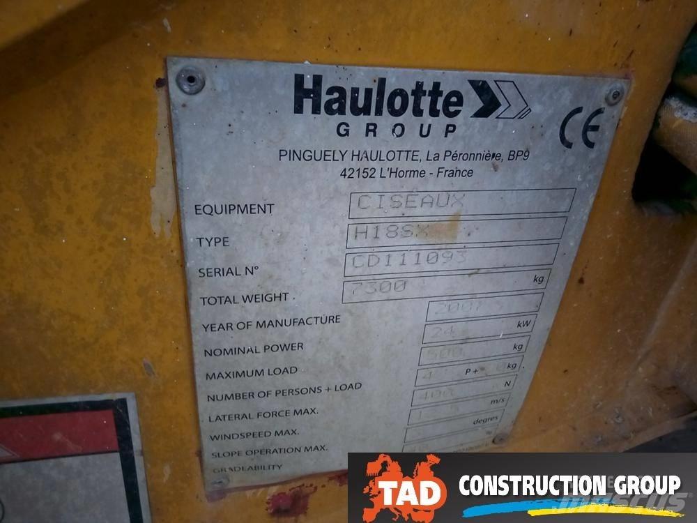 Haulotte H 18 SX Nacelle ciseaux