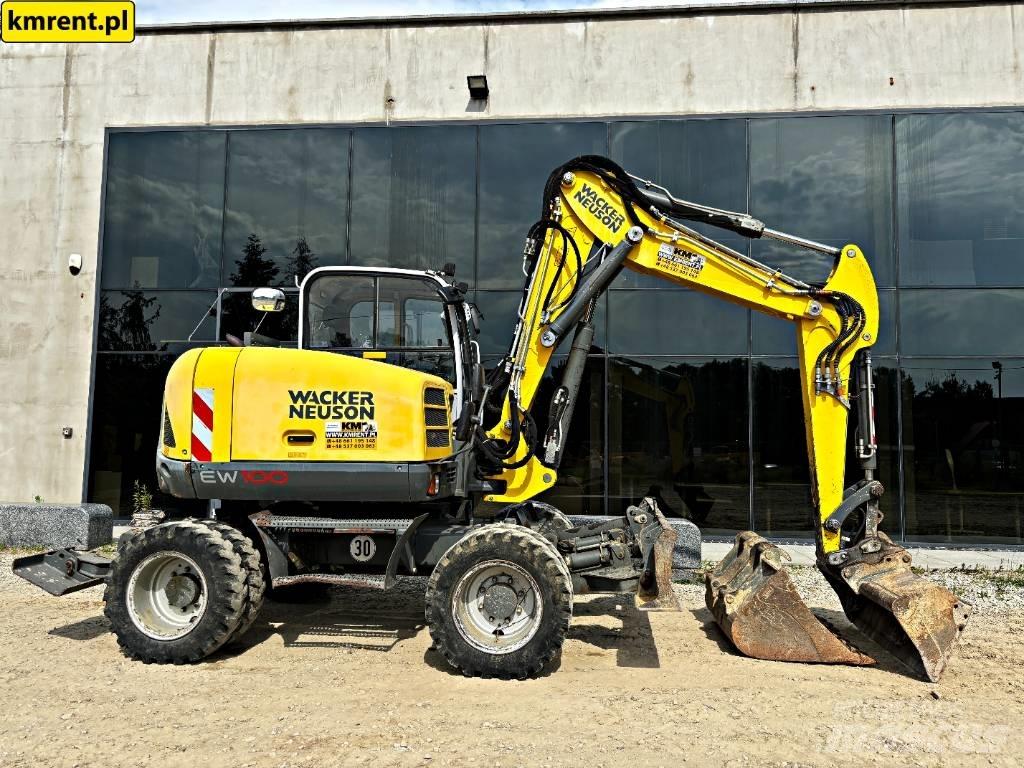 Wacker Neuson EW 100 Pelle sur pneus