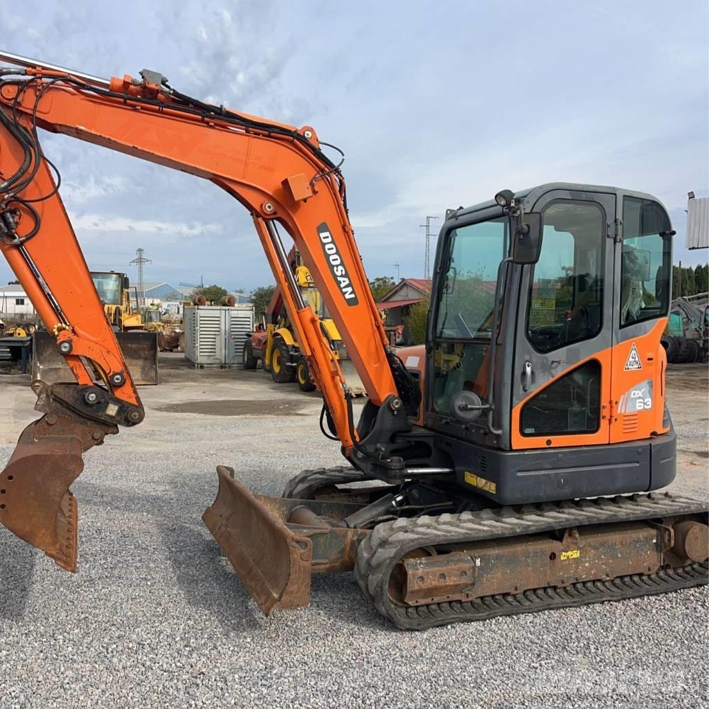 Doosan DX 63-3 Mini pelle < 7t