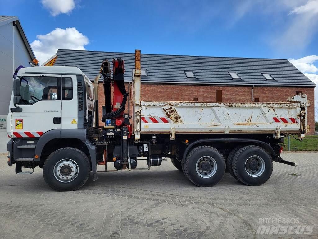 MAN TGA 26.310 Camion benne