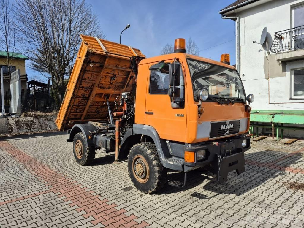 MAN 8 163 Wywrotka Camion benne