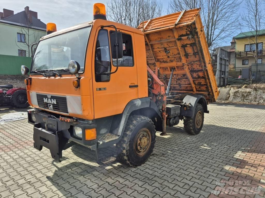 MAN 8 163 Wywrotka Camion benne
