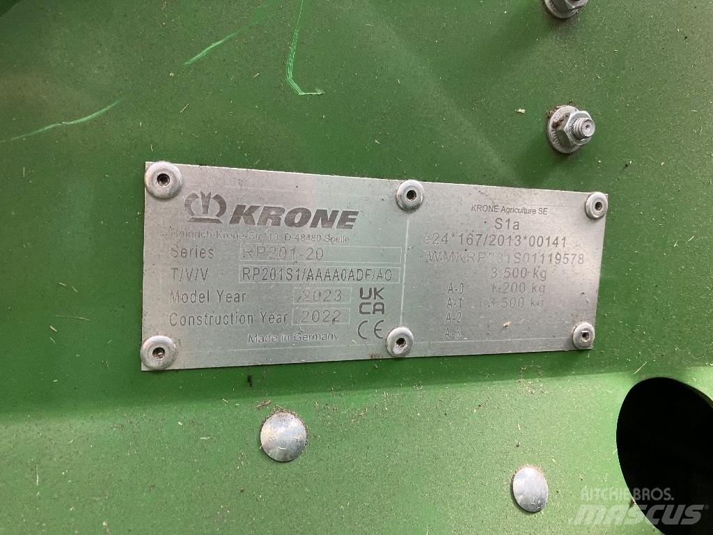 Krone Varipack v190 Presse à balle ronde