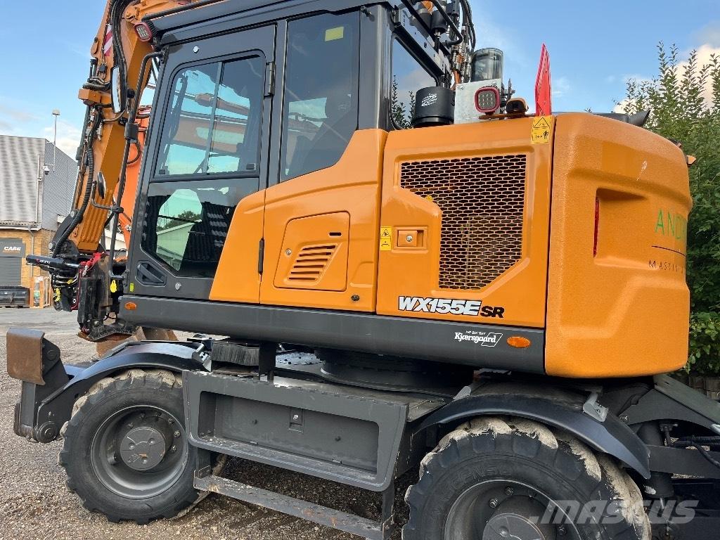 CASE WX 155 ESR Pelle sur pneus