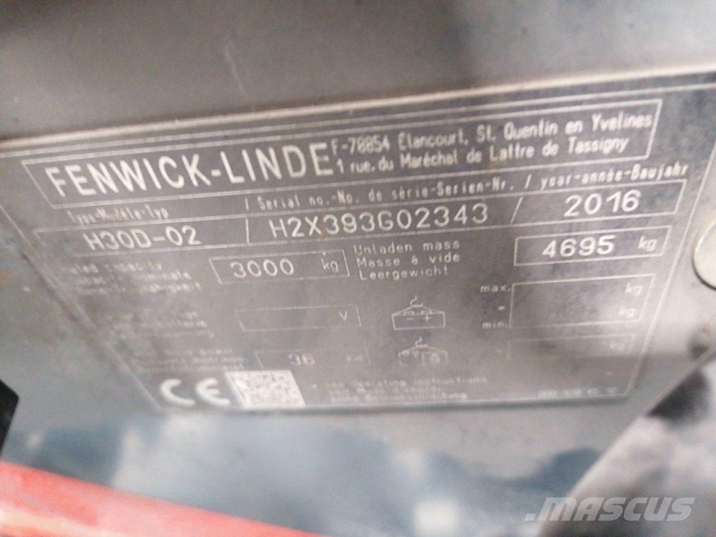 Linde H30D-02 Chariots diesel