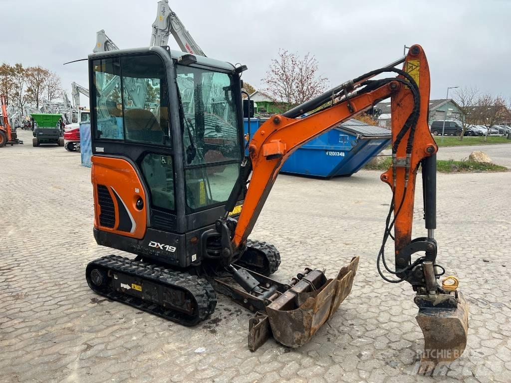 Doosan DX 19 Mini pelle < 7t