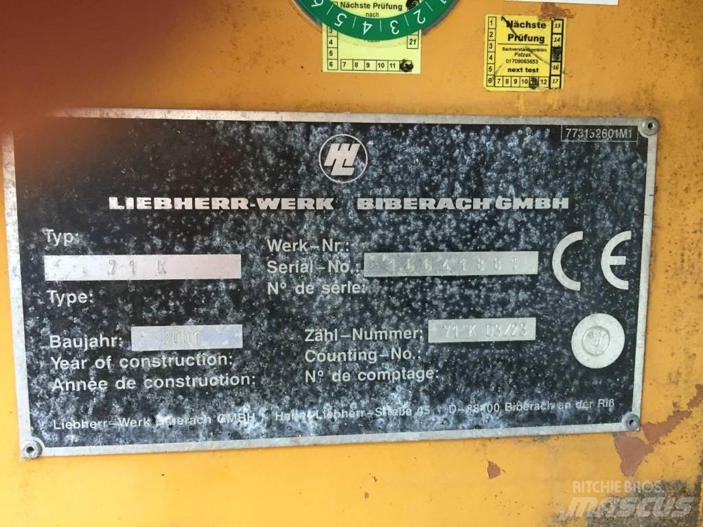 Liebherr 71 K Grue à tour
