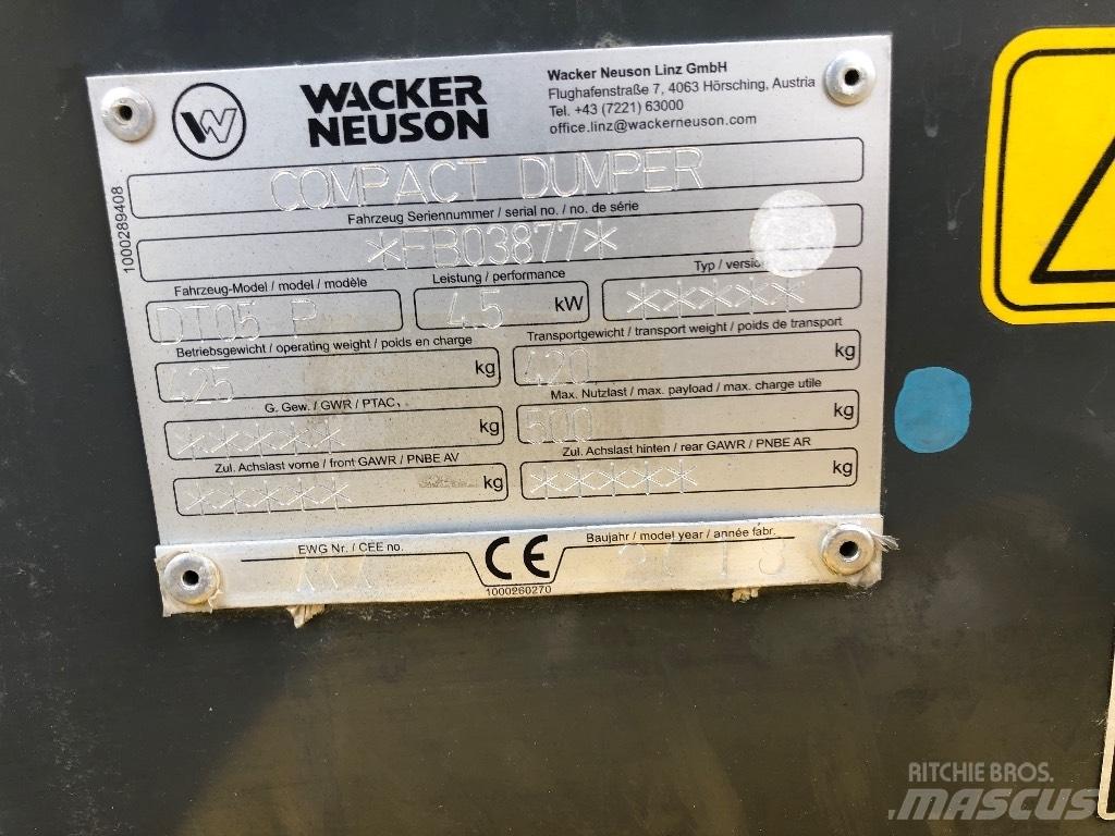 Wacker Neuson DT 05 Tombereau sur chenilles