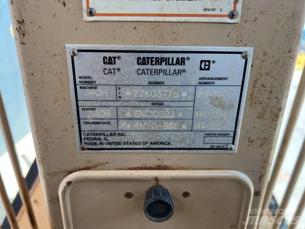 CAT 140H Niveleuse