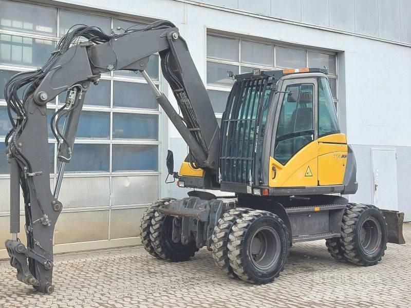 Mecalac 714 MW Pelle sur pneus
