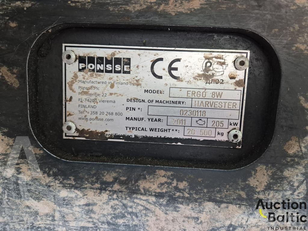 Ponsse Ergo 8W Abatteuse