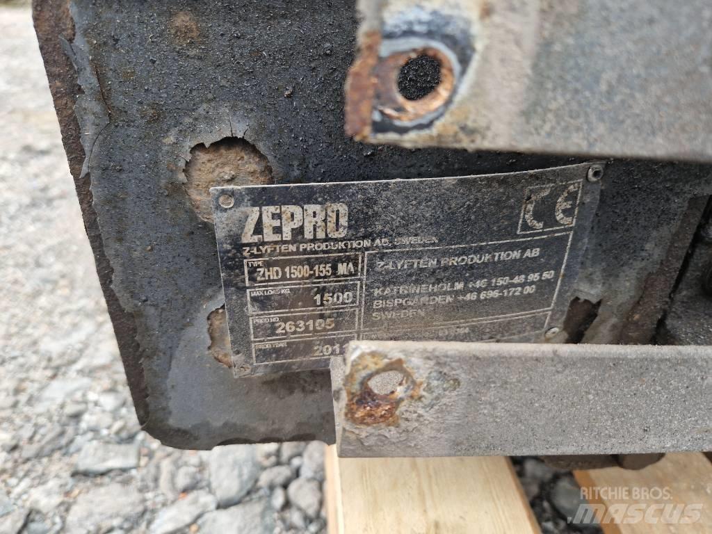  Zepro bakgavellyft Plateformes