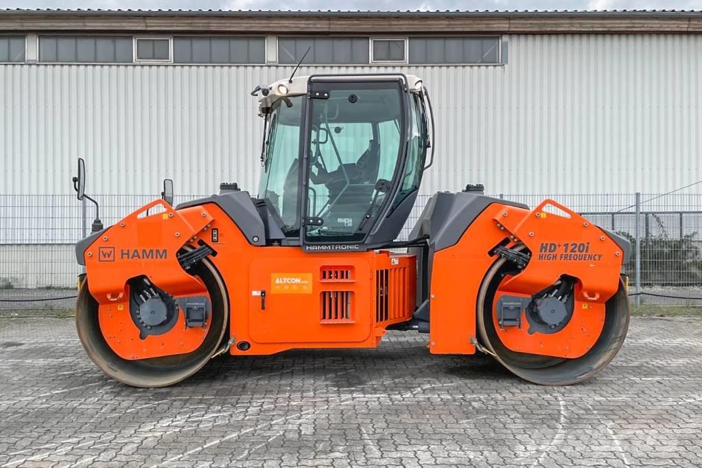 Hamm HD+ 120I VV Rouleaux tandem