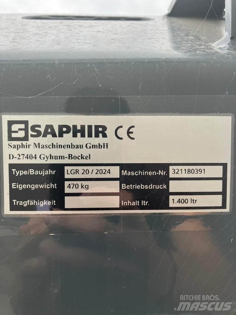 Saphir LGR 20 Autres équipements pour tracteur