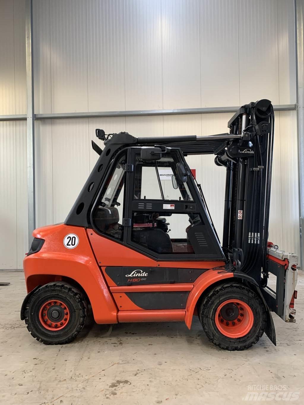 Linde H80D Chariots diesel