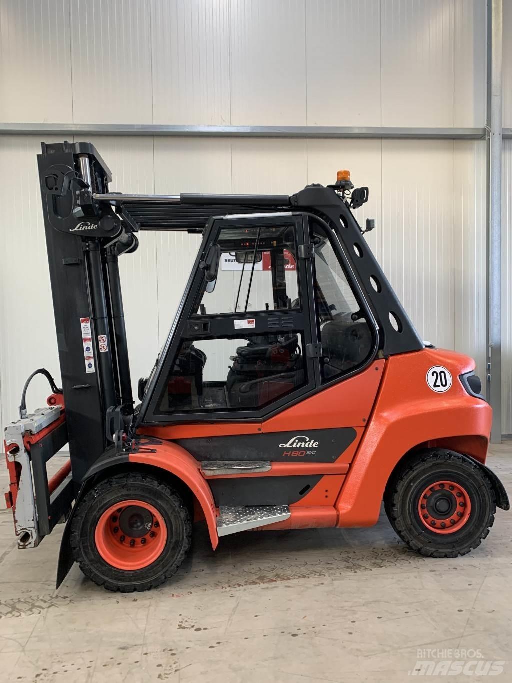 Linde H80D Chariots diesel