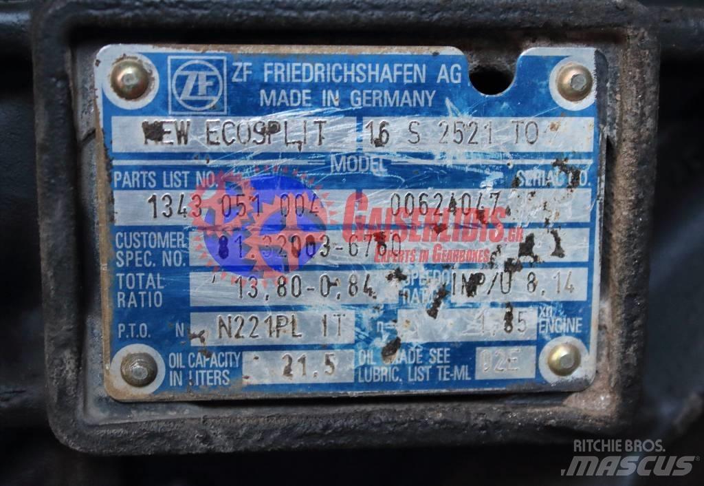 ZF 16S 2521 TO Boîte de vitesse