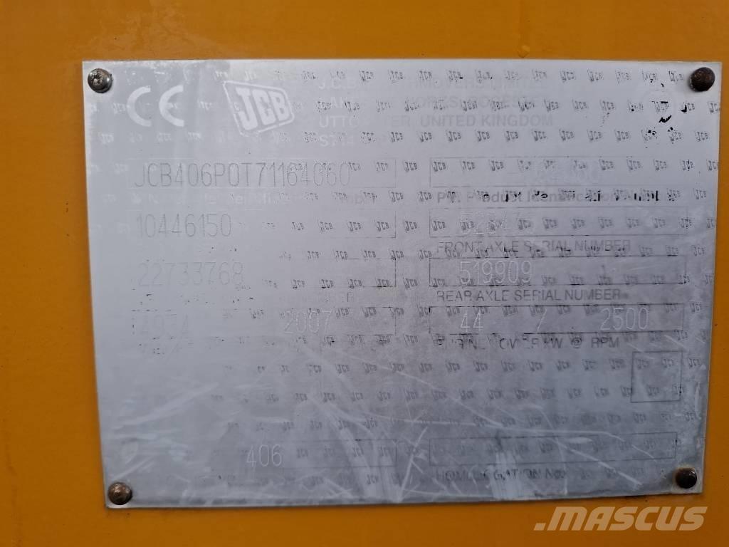 JCB 406 Chargeuse sur pneus