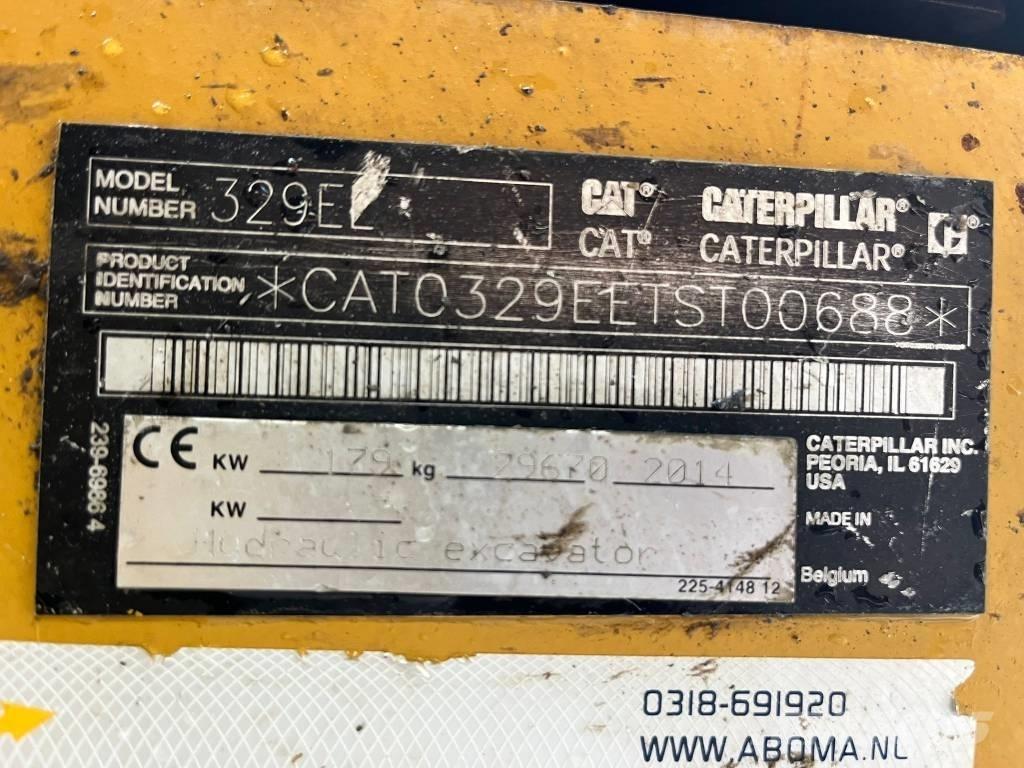 CAT 329 EL Pelle sur chenilles