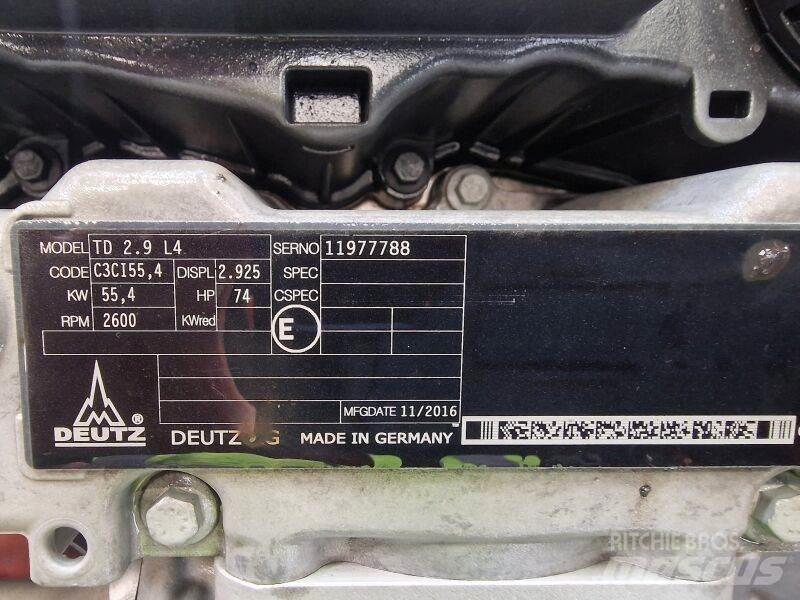 Deutz TD 2.9 L4 Moteur