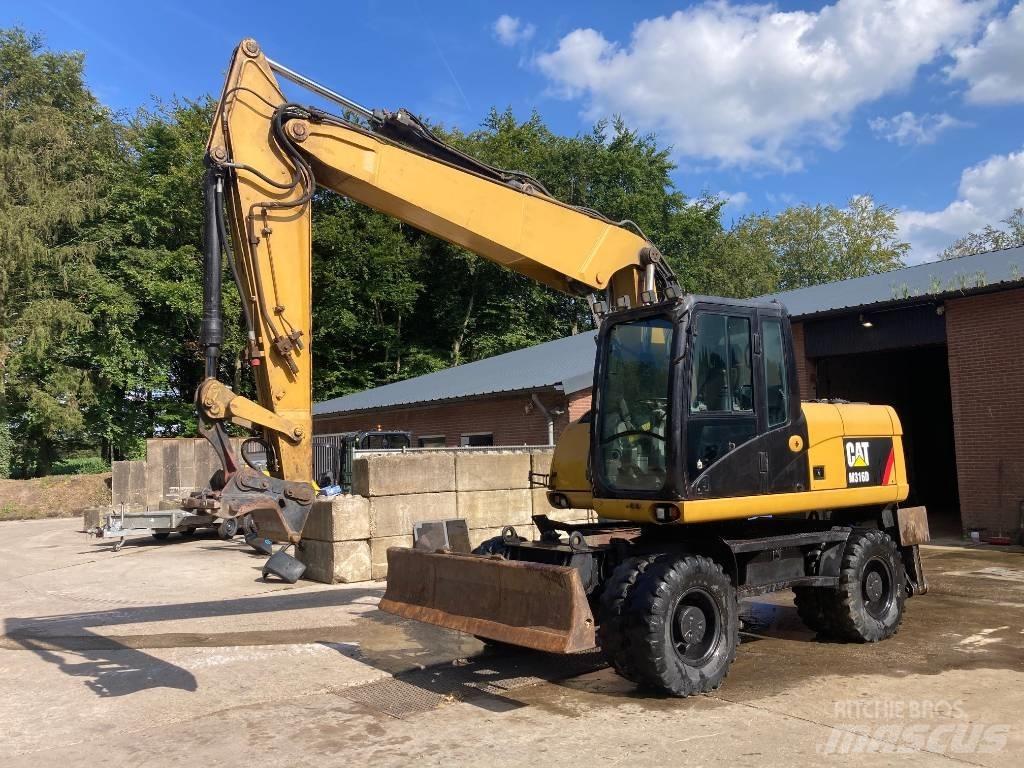 CAT M 316 D Pelle sur pneus