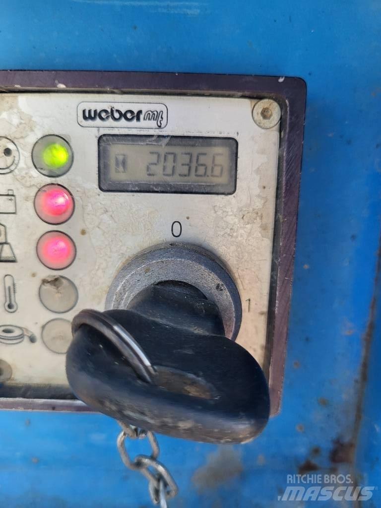 Weber CR 8 CCD Plaque vibrante