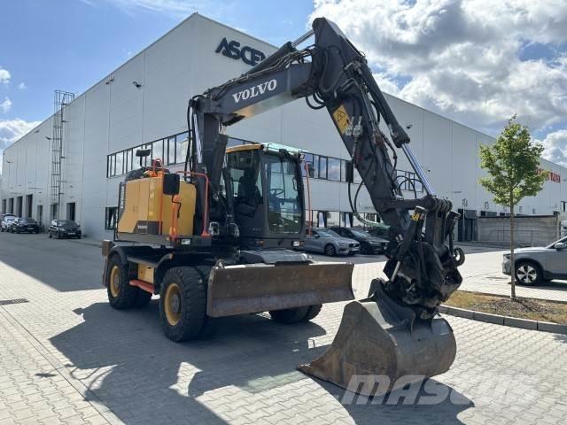 Volvo EWR150E Pelle sur pneus