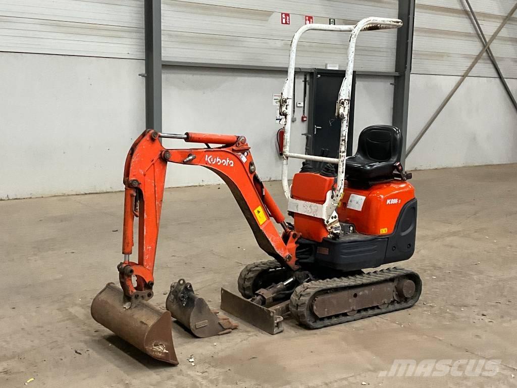 Kubota K 008-3 Mini pelle < 7t