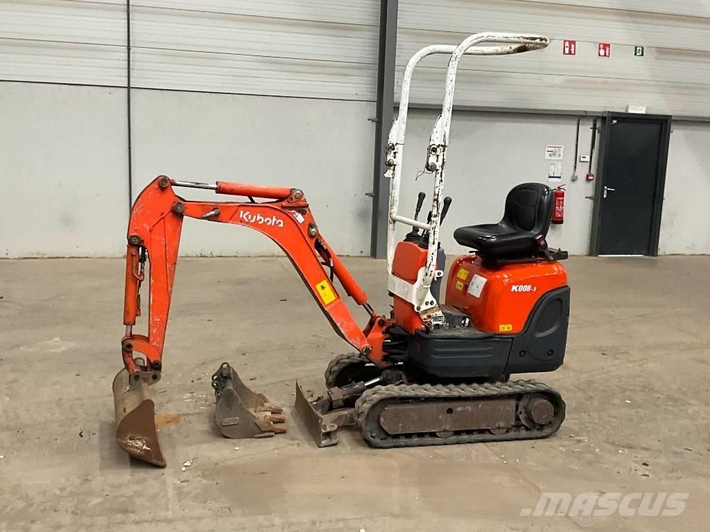 Kubota K 008-3 Mini pelle < 7t