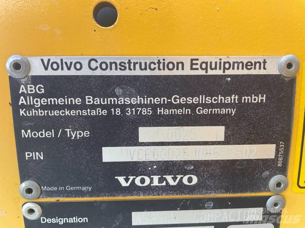 Volvo DD 25 W Rouleaux tandem