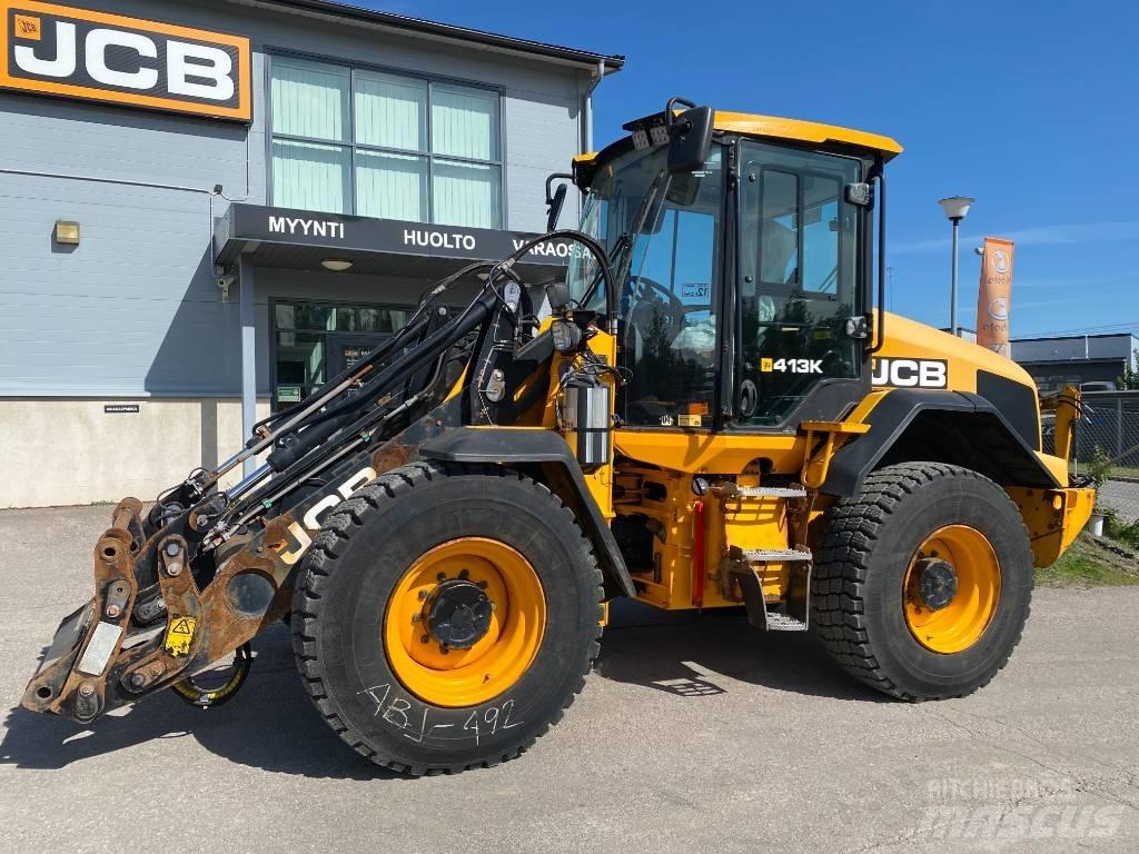 JCB 413 K T4F Chargeuse sur pneus