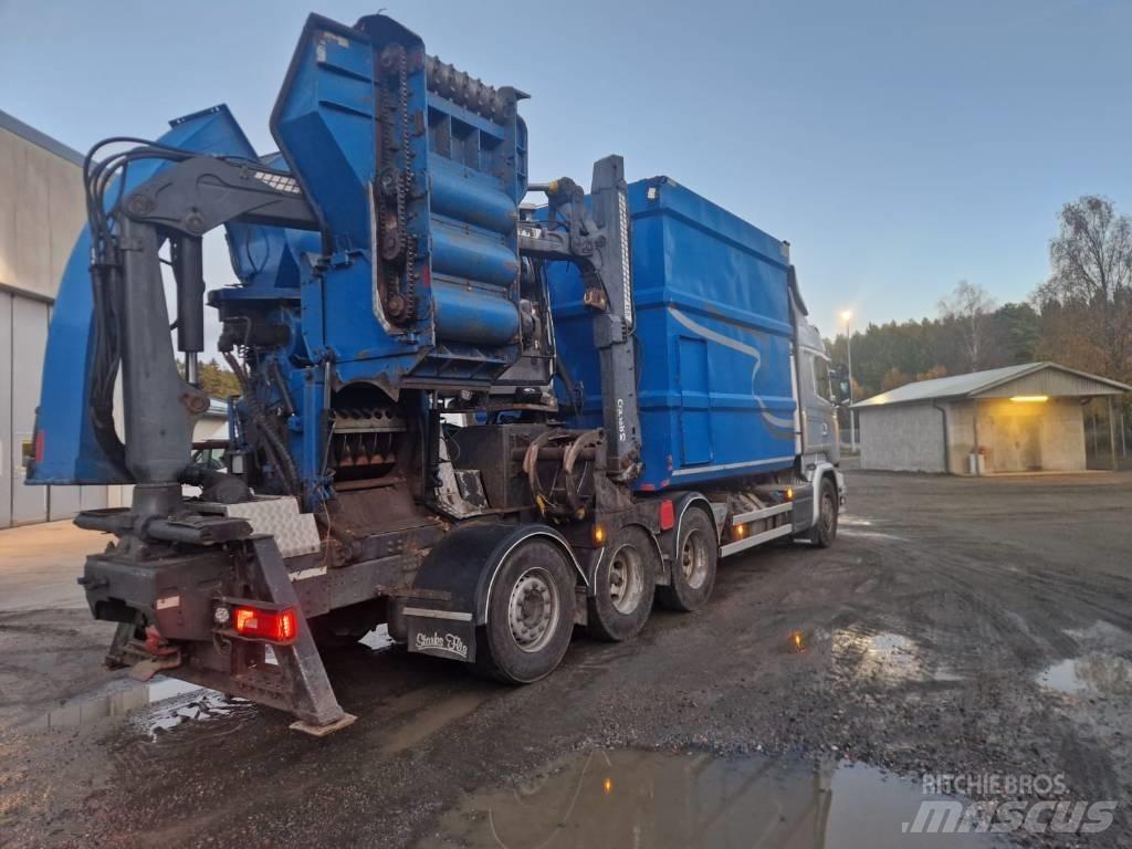 Scania R 580 LB Broyeur de végétaux
