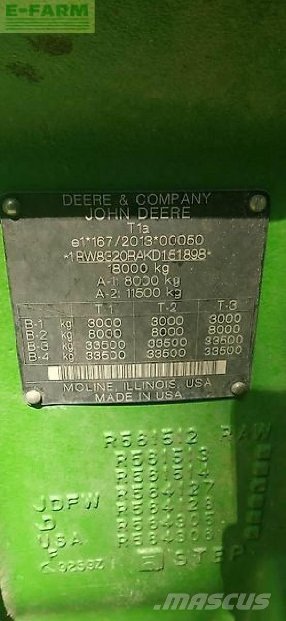 John Deere 8320r Tracteur