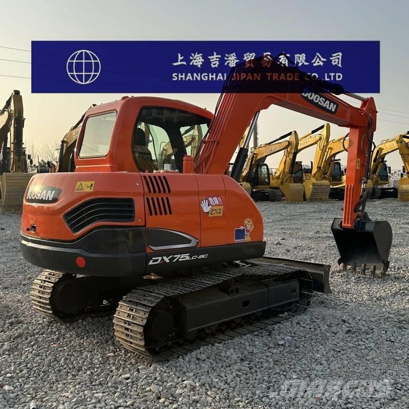Doosan DX 75 Mini pelle 7t-12t