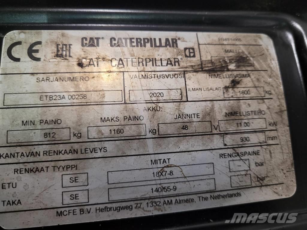 CAT EP16 ANT Chariots élévateurs électriques