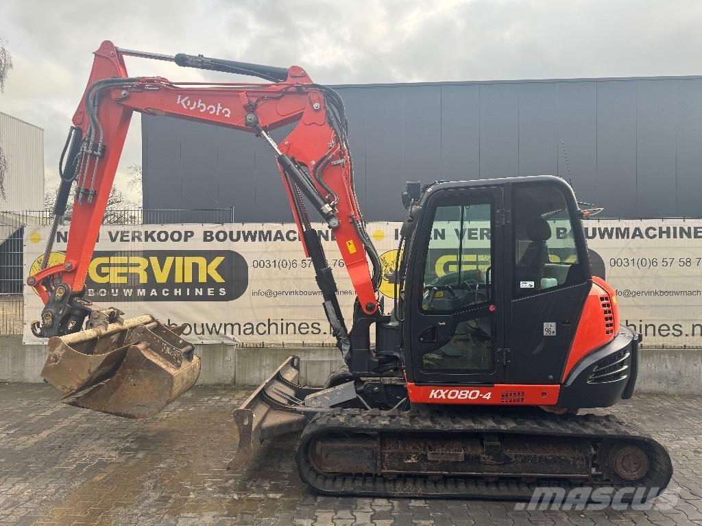 Kubota KX 080-4 Mini pelle 7t-12t