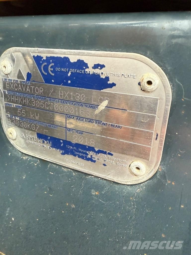 Hyundai HX 130 LCR Pelle sur chenilles