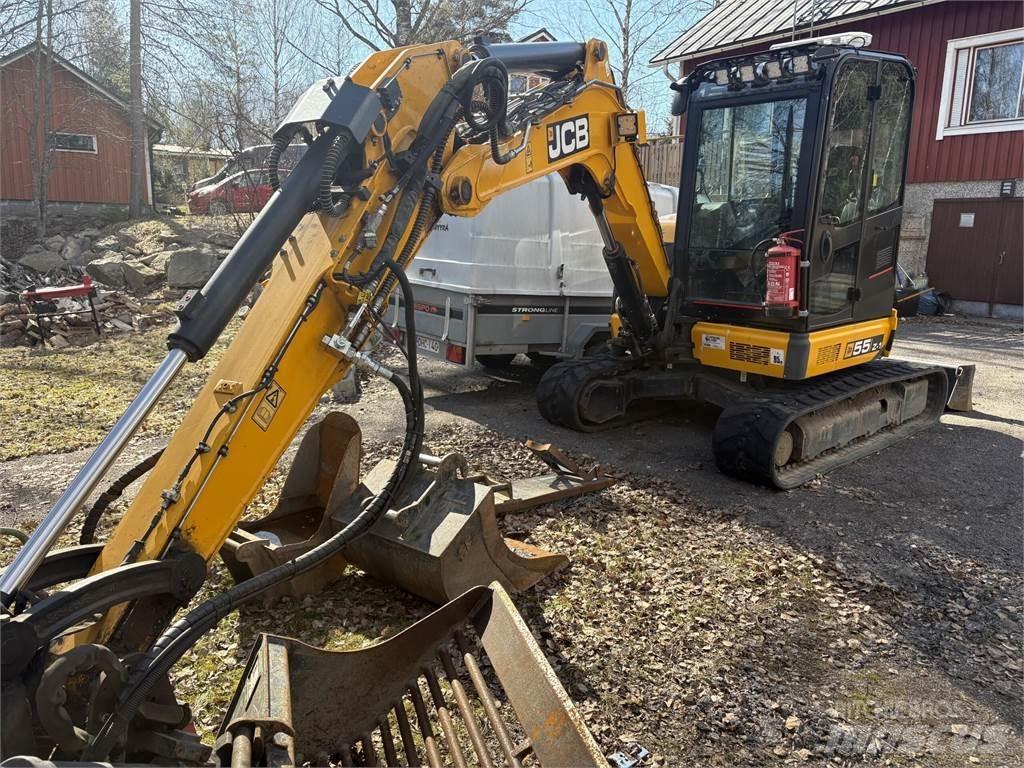 JCB 55Z-1 T3 Pelle sur chenilles