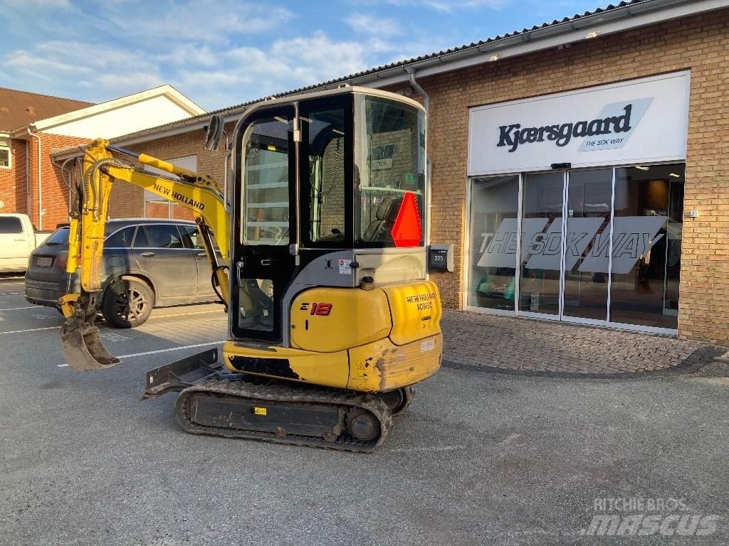 New Holland E 18 C Mini pelle < 7t