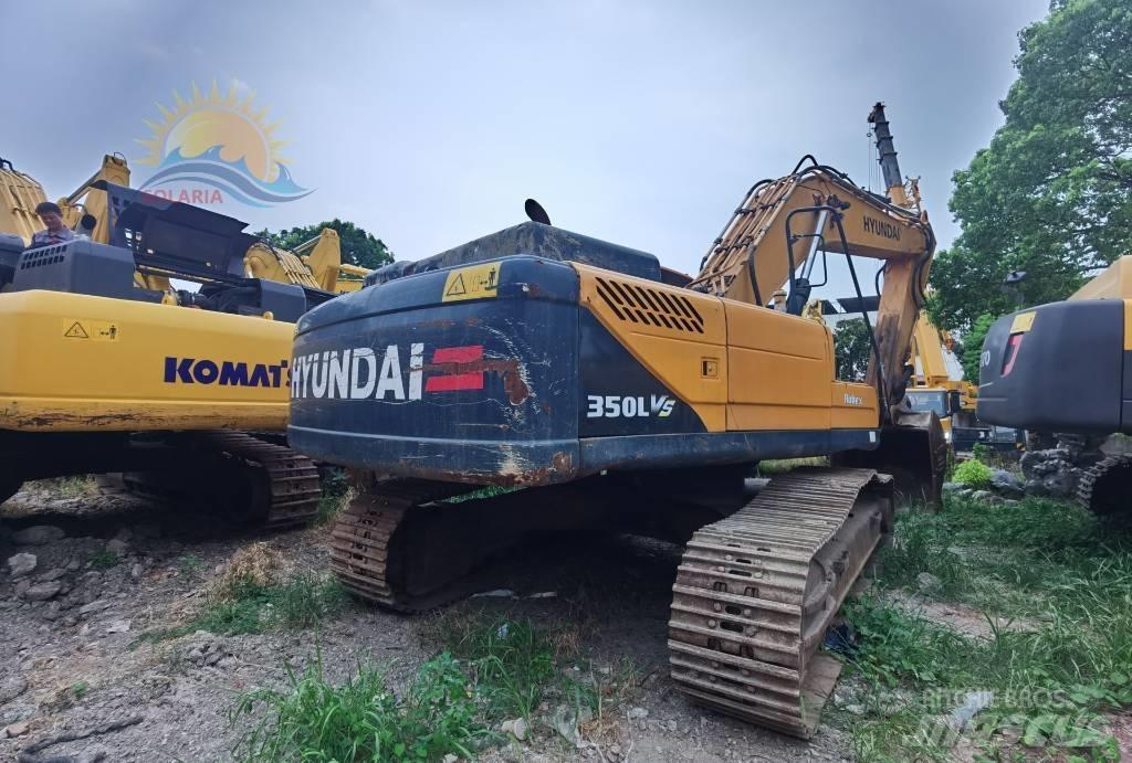 Hyundai R350LVS Pelle sur chenilles