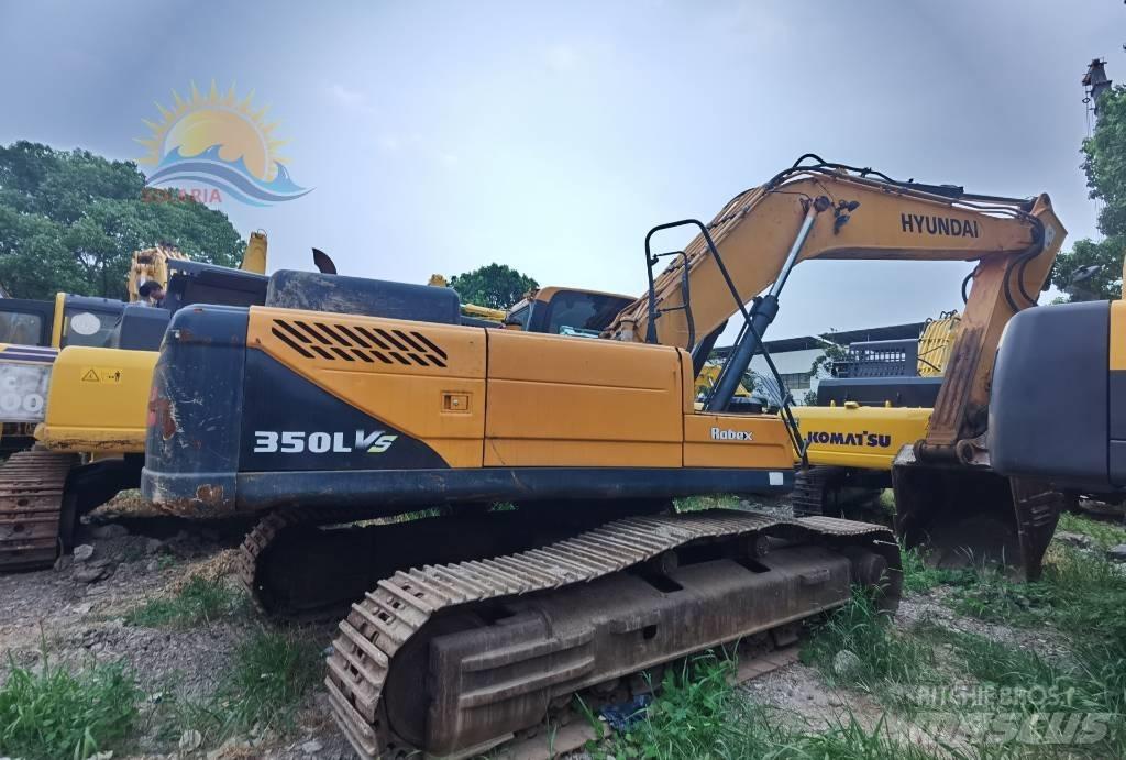 Hyundai R350LVS Pelle sur chenilles